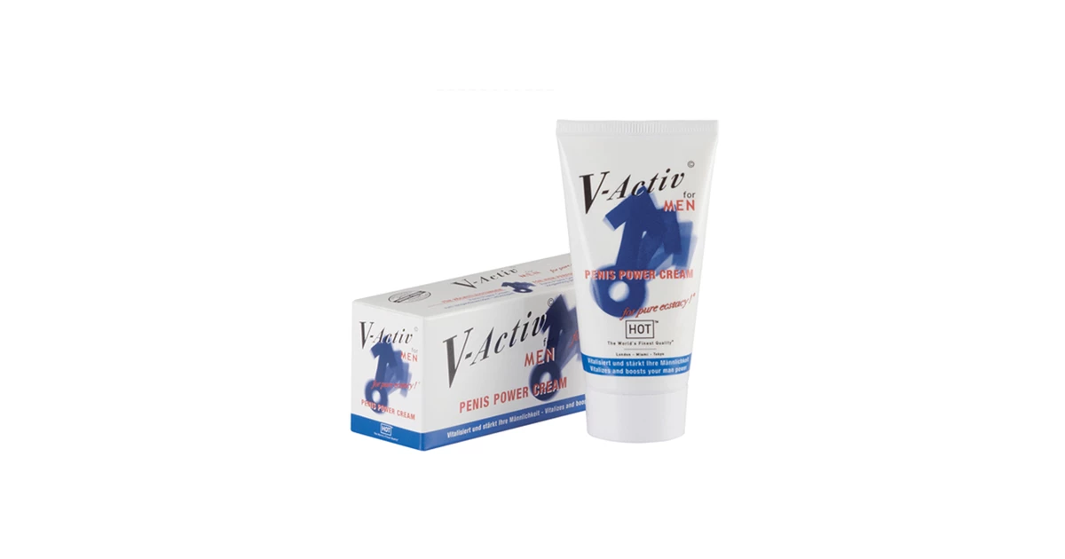 Hot V Activ Penis Power Cream Ml Krem Na Erekcj Sensu Sklep