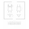 Obsessive 820-COR-1 - gorsety, czarny