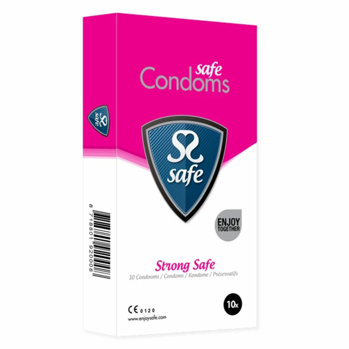 Safe Strong Condoms 10 szt - Prezerwatywy wzmocnione