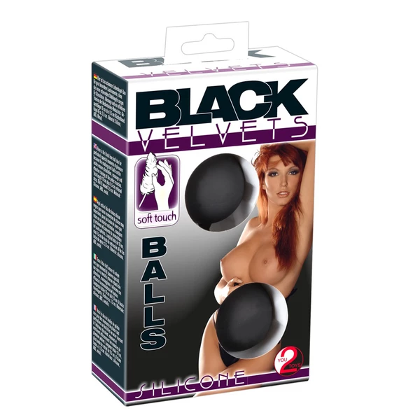 Black Velvets U Balls - Kulki do ćwiczenia mieśni kegla