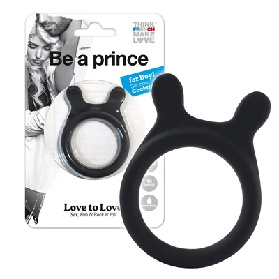 Love to love Be a Prince Cockring - elastyczny pierścień erekcyjny