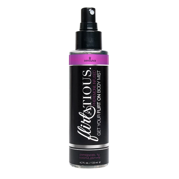 Sensuva Flirtatious Pomegranate, Fig, Coconut &amp; Plumeria Pheromone Body M - Mgiełka do ciała