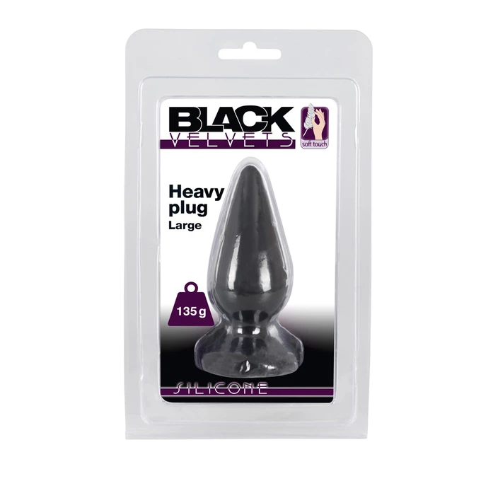 Black Velvets Heavy Plug 175g - Korek analny