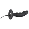 Black Velvets Rechargeable Plug-Wibrator - Wibrujący korek analny