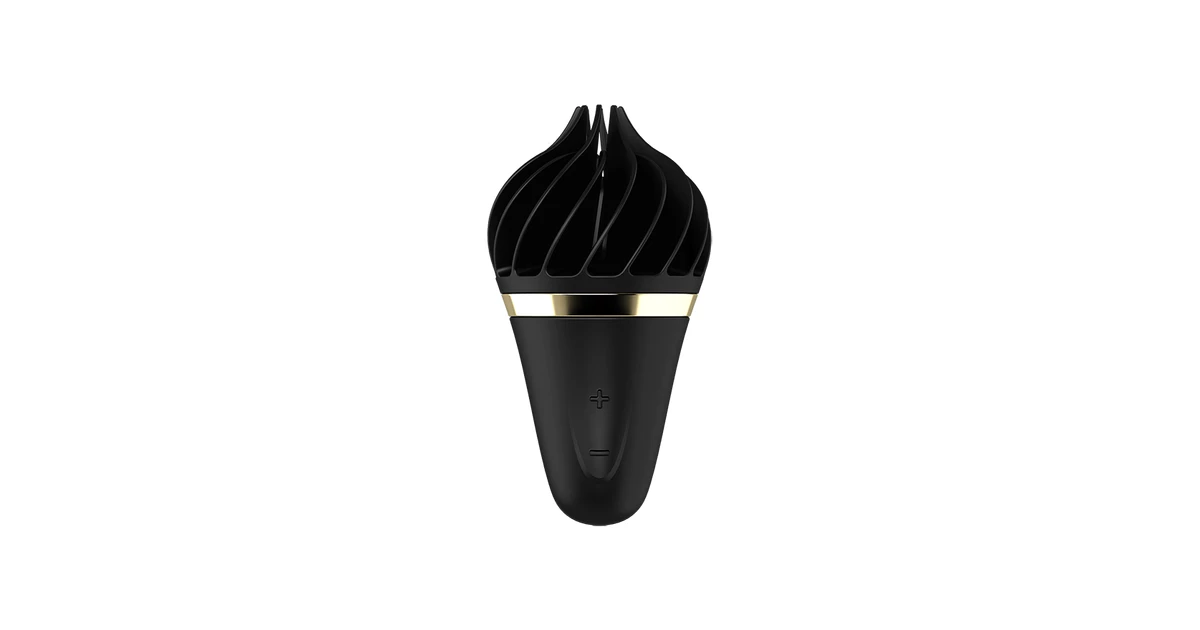 Satisfyer Sweet Treat Black Wibrator łechtaczkowy W Kształcie Lodów ️ Sensu Sex Shop 