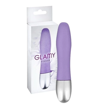 GlamyMini Finger Violet - miniwibrator, fioletowy