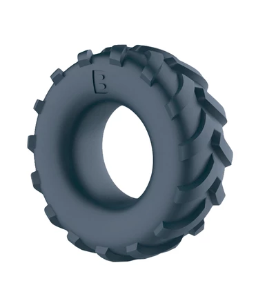 Boners Tire Cock Ring - elastyczny pierścień erekcyjny