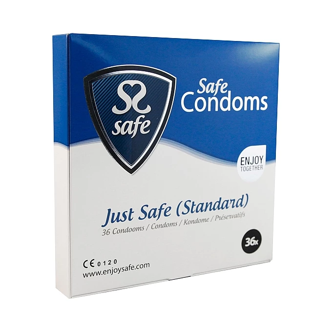 Safe JustSafe Condoms Standard - Prezerwatywy klasyczne