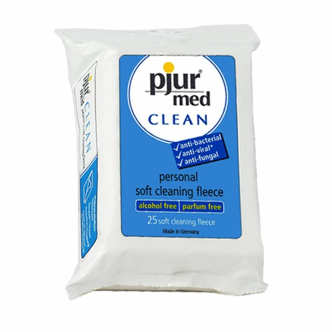 Pjur MED CLEAN Fleece - Chusteczki czyszczące