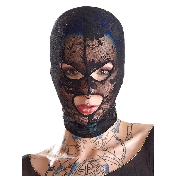 Bad Kitty Kopfmaske Spitz - Maska BDSM na twarz