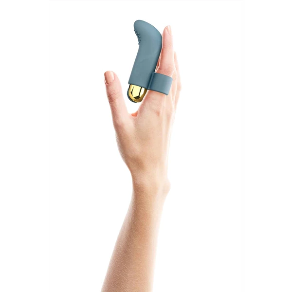 Love to love Touch Me Finger Vibrator Petrole - wibrator łechtaczkowy
