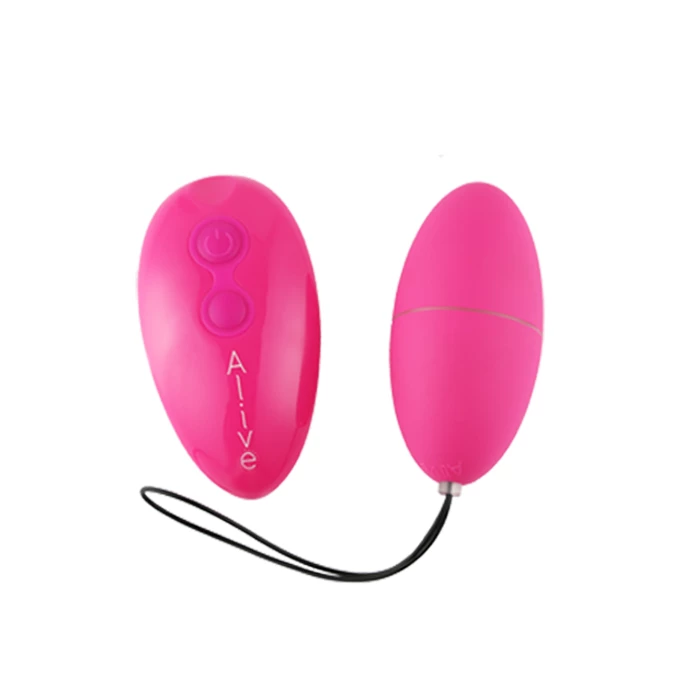 Cnex Egg Remote Control 10 Pink - Wibrujące jajeczko sterowane pilotem, różowe