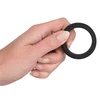 Black Velvets Cock Ring 3,8Cm - Elastyczny pierścień erekcyjny