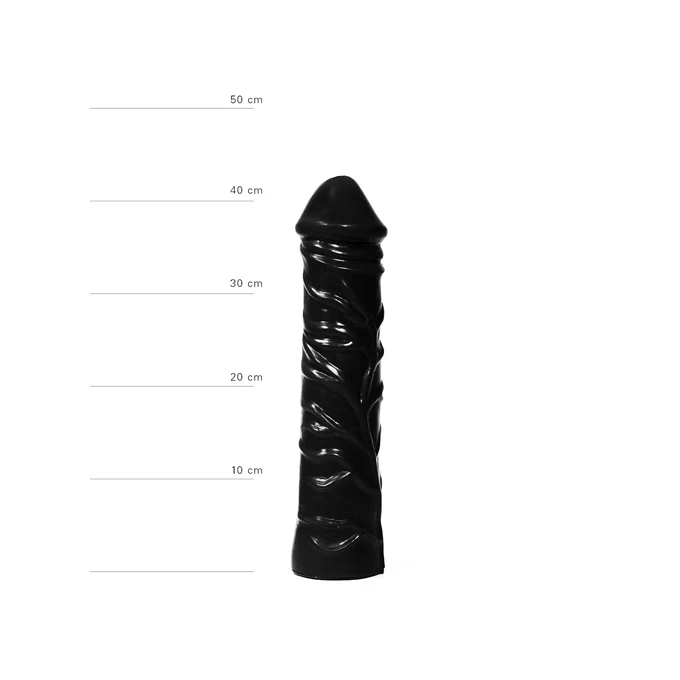All Black - dildo klasyczne 33 cm