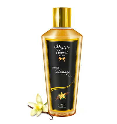 Plaisir secrets Massage Oil VANILLA - Olejki do masażu o zapachu wanilii