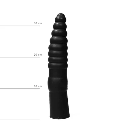 All Black - dildo klasyczne 34 cm