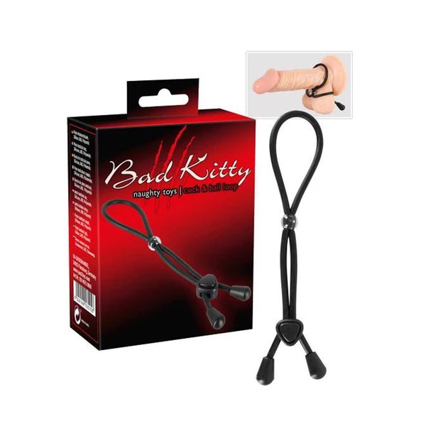 Bad Kitty Cock &amp; Ball Loop - Lasso na penisa