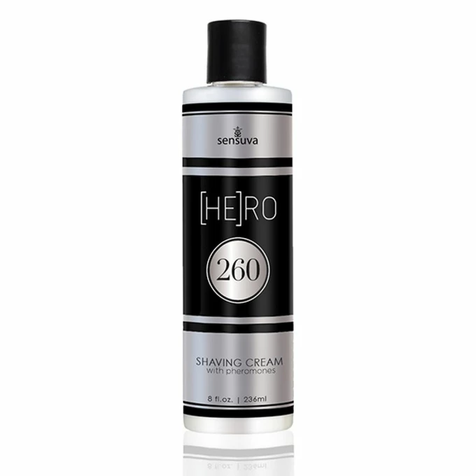 Sensuva HE(RO) 260 Male Pheromone Shave Cream 236 ml - Krem do golenia dla panów