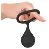 Black Velvets Cock Ring&amp;Weight - Elastyczny pierścień erekcyjny z ciężarkiem