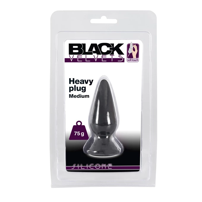 Black Velvets Heavy Plug 75g - Korek analny