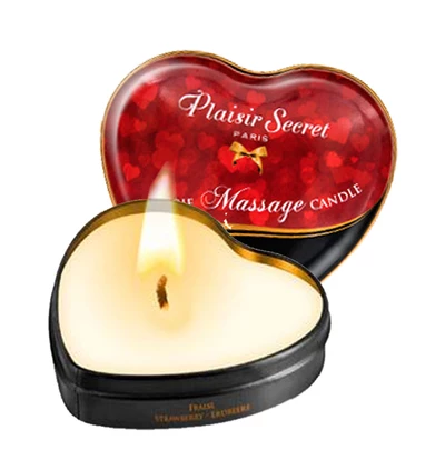 Plaisir secrets Massage Candle VANILLA - Świeca do masażu, zapach wanilii
