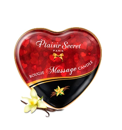 Plaisir secrets Massage Candle VANILLA - Świeca do masażu, zapach wanilii
