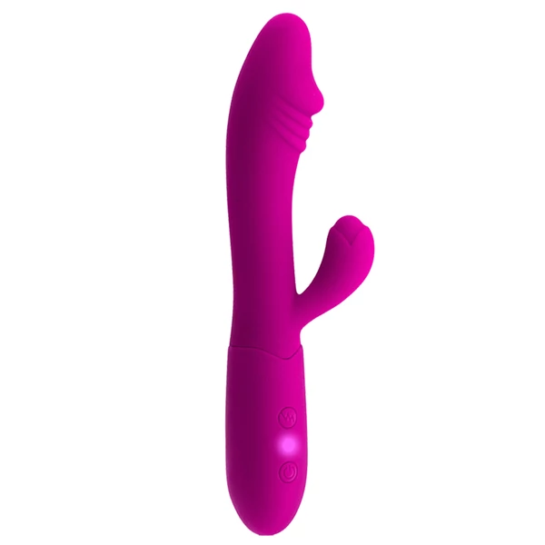 Yoba Love Vibes Becca Pink - Wibrator króliczek