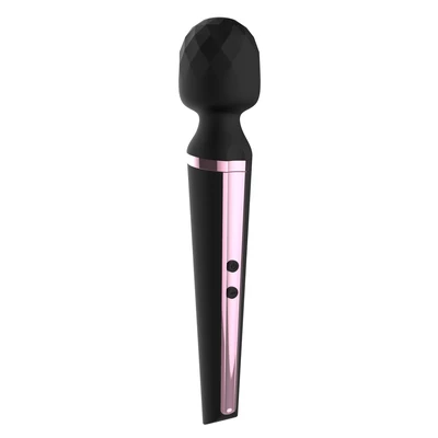 Boss Series Massager Genius Usb Black - Wibrator wand, czarny