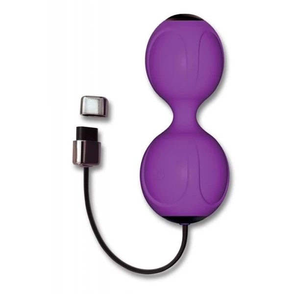 Cnex Kulki-Kegel Vibe (Purple) - Wibrujące kulki gejszy