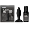 Cobeco Coolmann Plug'N Play Duo Set (50Ml) - zestaw korek analny i lubrykant