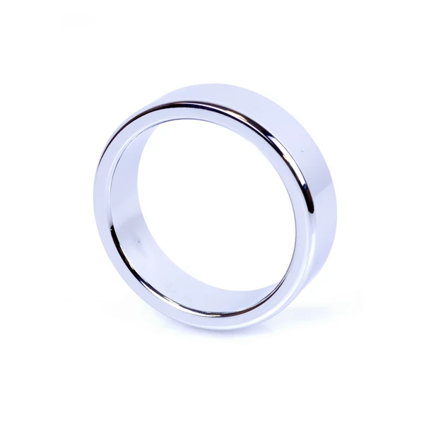Boss Series Metal Cock Ring Large - metalowy pierścień erekcyjny