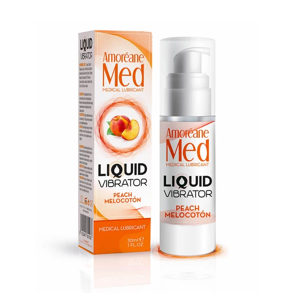 Cnex Liquid Vibrator Peach 30Ml - Lubrykant brzoskwiniowy