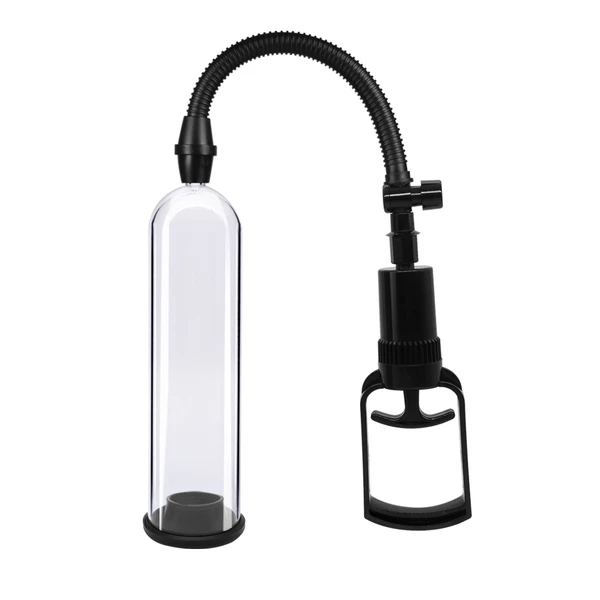 Boss Series Powerpump Max 0.2 Black&amp;Clear - Pompka powiększająca penisa