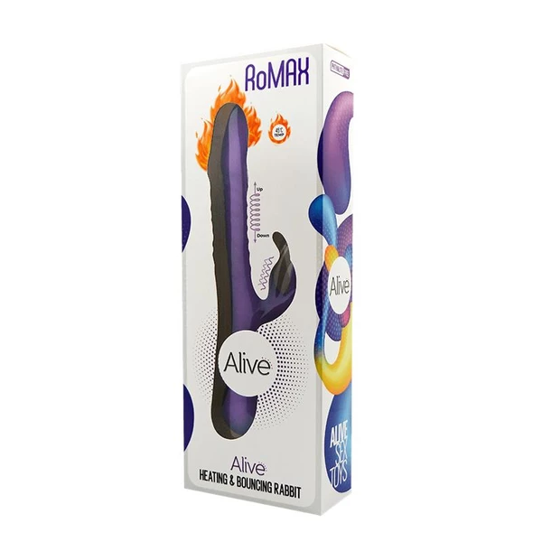 Cnex Romax Purple - Wibrator króliczek