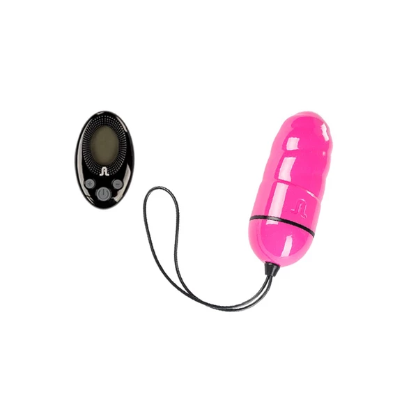 Cnex Ocean Storm Pink - Wibrujące jajeczko sterowane pilotem, różowe
