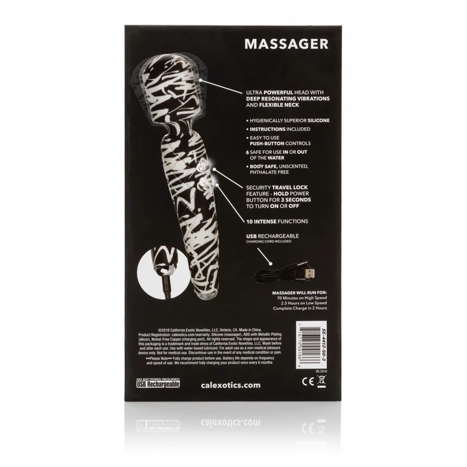 CalExotics Hype Massager - Wibrator Wand