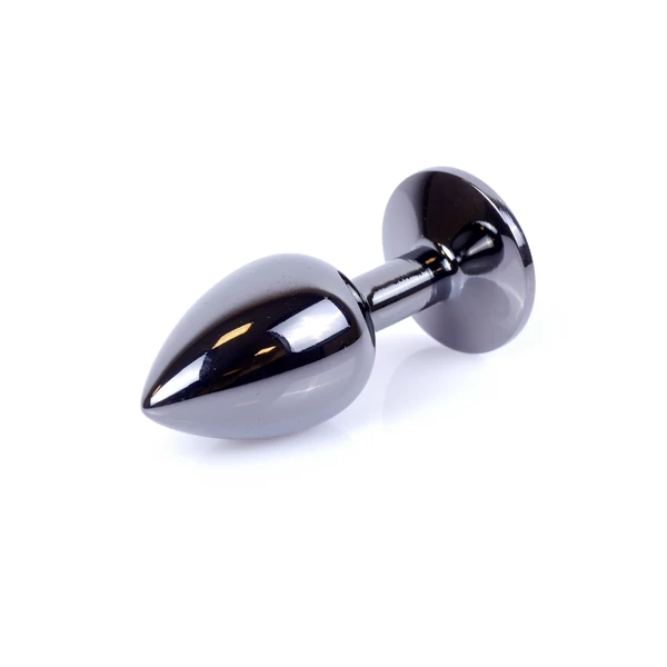 Boss Series Jewellery Dark Silver Green - Korek analny, zielony