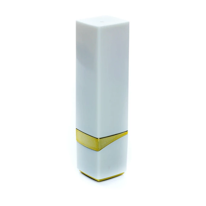 Boss Series Lipsick Vibrator White - Miniwibrator w kształcie szminki, biały