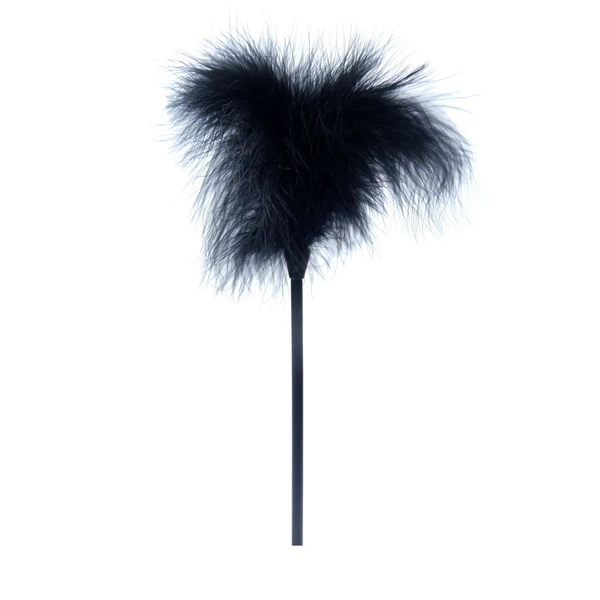Boss Series Feather Tickler Black - Piórko do łaskotania, czarne