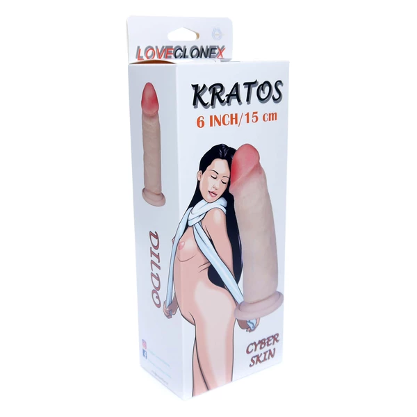Boss Series Kratos Loveclonex 6&quot; - Dildo klasyczne