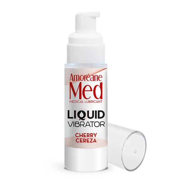 Cnex Liquid Vibrator Cherry 30Ml - Lubrykant wiśniowy