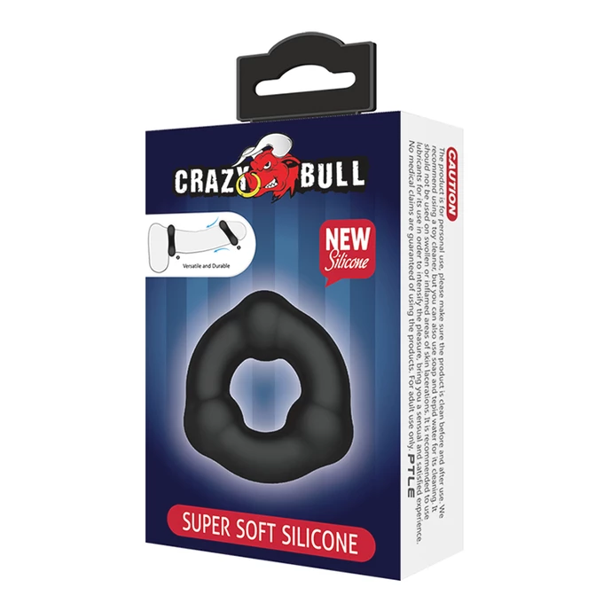 Crazy Bull - Super Soft Ring - Elastyczny pierścień erekcyjny