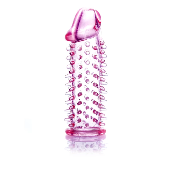 Boss Series Penis Sleeve 01 - Nakładka na penisa, różowa