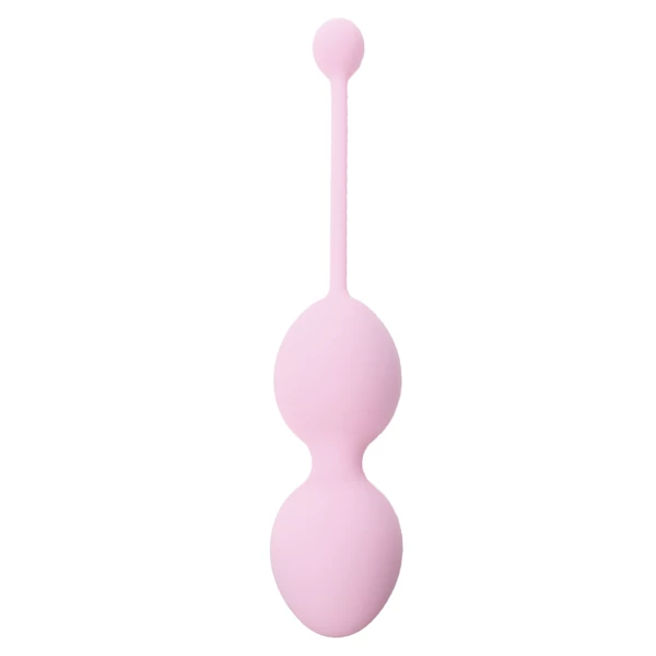 Boss Series Silicone Kegel Balls 125G Pink - Kulki gejszy, różowe