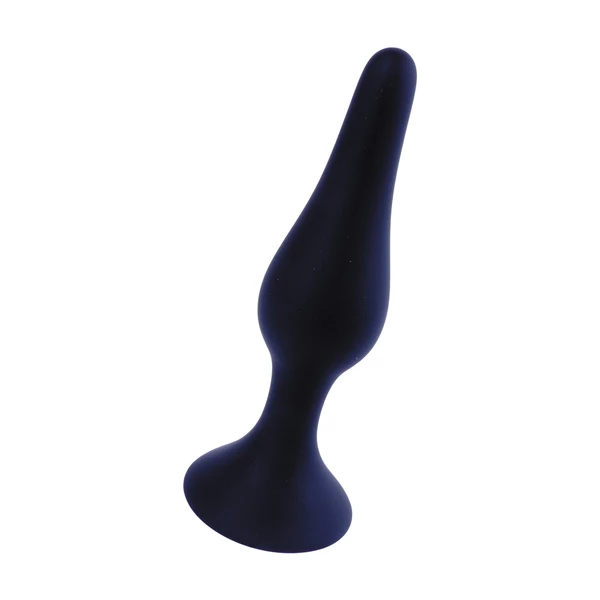 Boss Series Silicone Plug Black Large - Korek analny