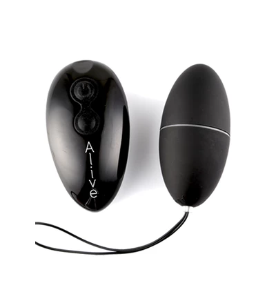 Cnex Egg Remote Control 10 Black - Wibrujące jajeczko sterowane pilotem, czarne