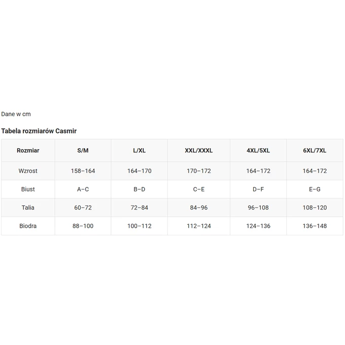 Casmir Dallas Body - Body, Czarny