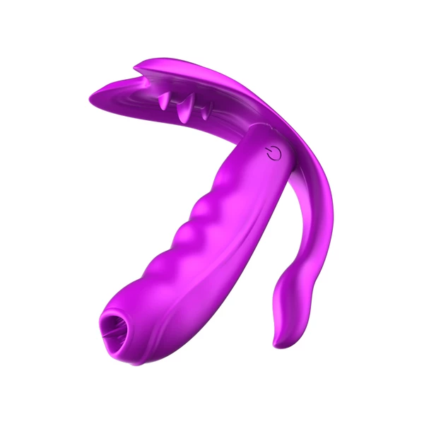 Boss Series Silicone Panty Vibrator 7 - Wibrator króliczek z podgrzewaniem i sterowaniem głosowym