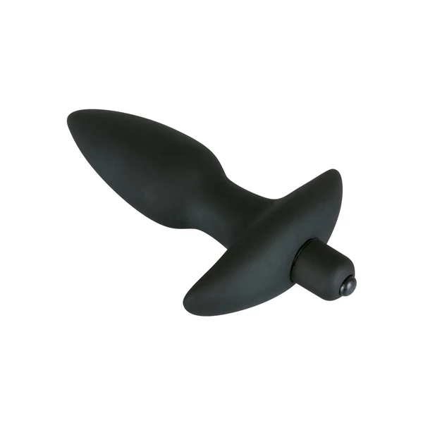 Black Velvets Vibr. Plug M - Wibrujący korek analny