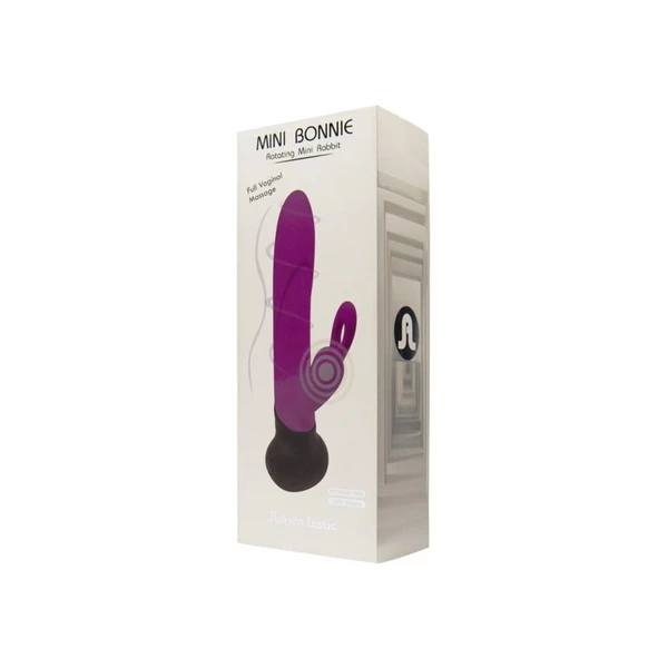 Cnex Mini Bonnie &amp; Clyde Purple New - Wibrator króliczek